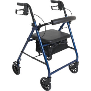 CAMINADOR CON ASIENTO DE REPOSO - COLOR AZUL ROYAL