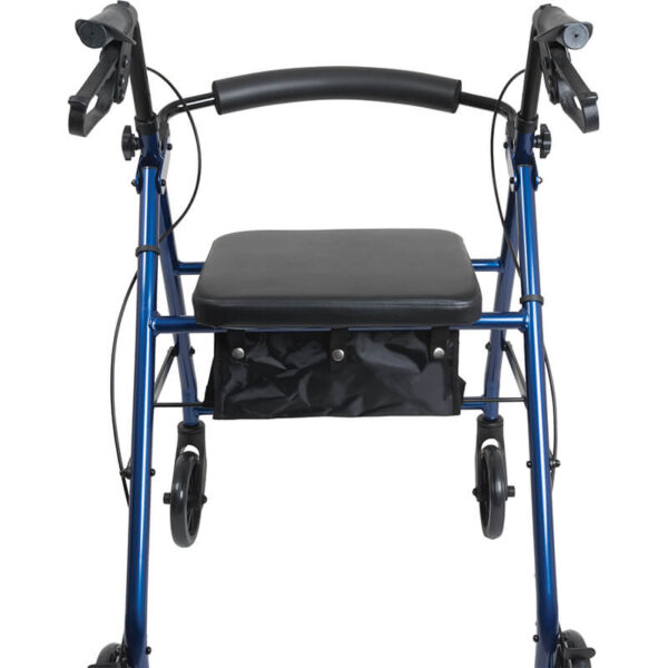 CAMINADOR CON ASIENTO DE REPOSO - COLOR AZUL ROYAL - Imagen 4