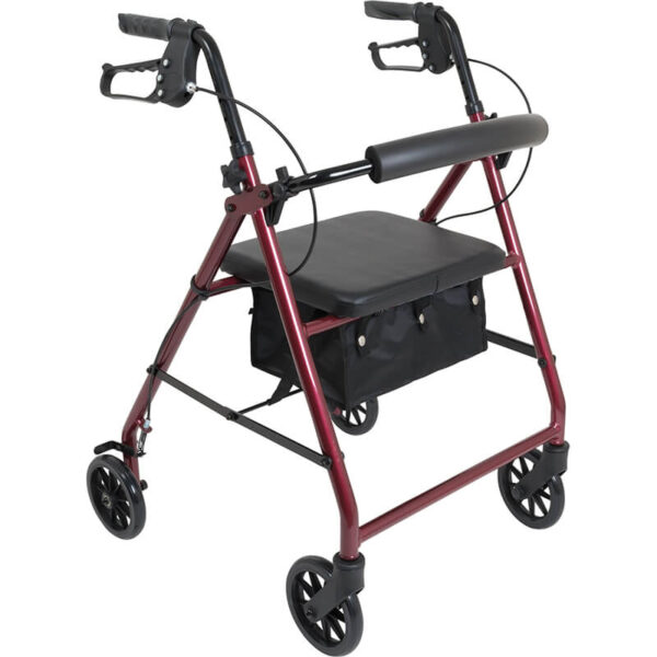 CAMINADOR CON ASIENTO - COLOR VINO