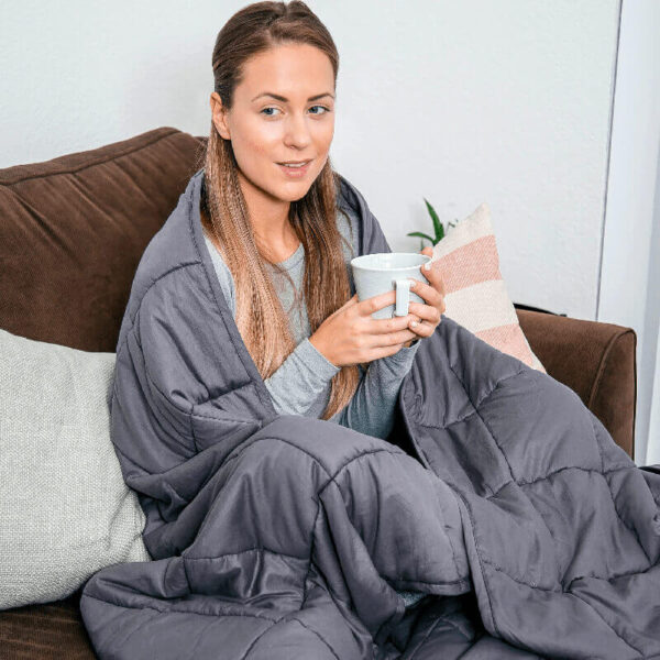 MANTA DE PESO 17 libras (Weighted Blankets) - Imagen 3