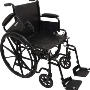 SILLA DE RUEDAS PLEGABLE 18"