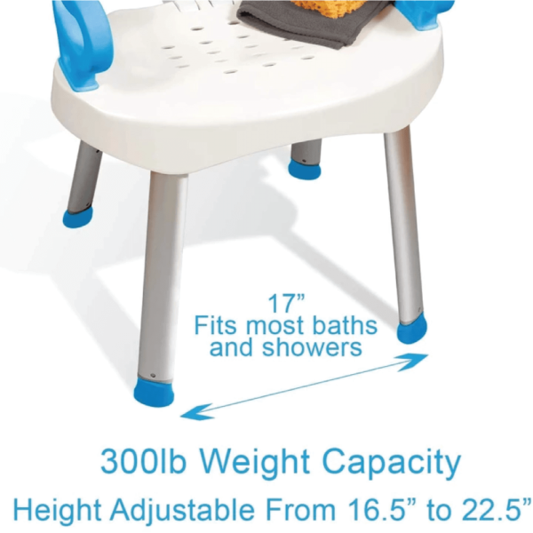 SILLA DE BAÑO - 300 LBS - Imagen 3
