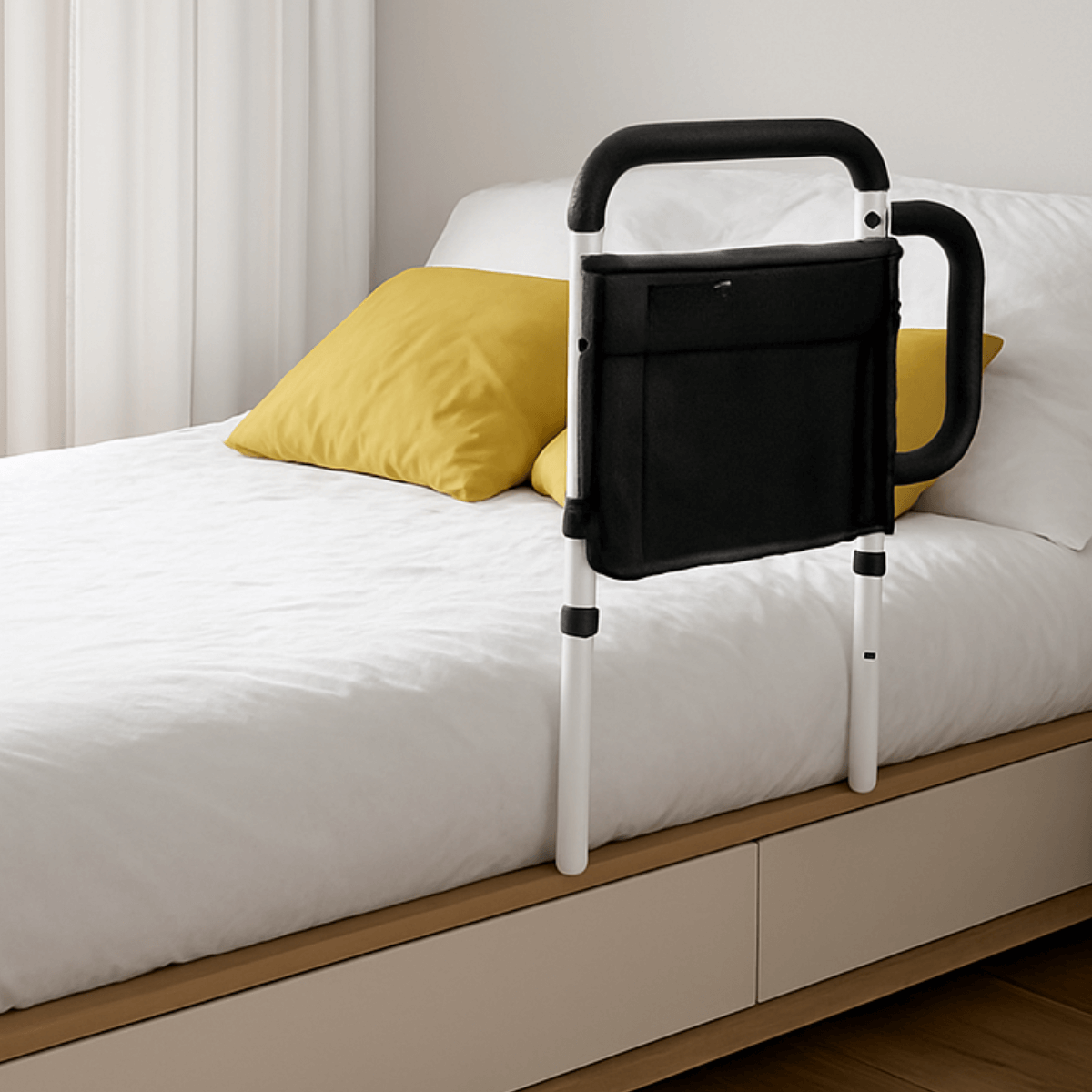 Baranda para cama con organizador - Imagen 2