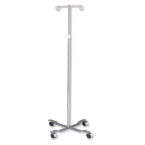 Atril portasuero de 2 ganchos